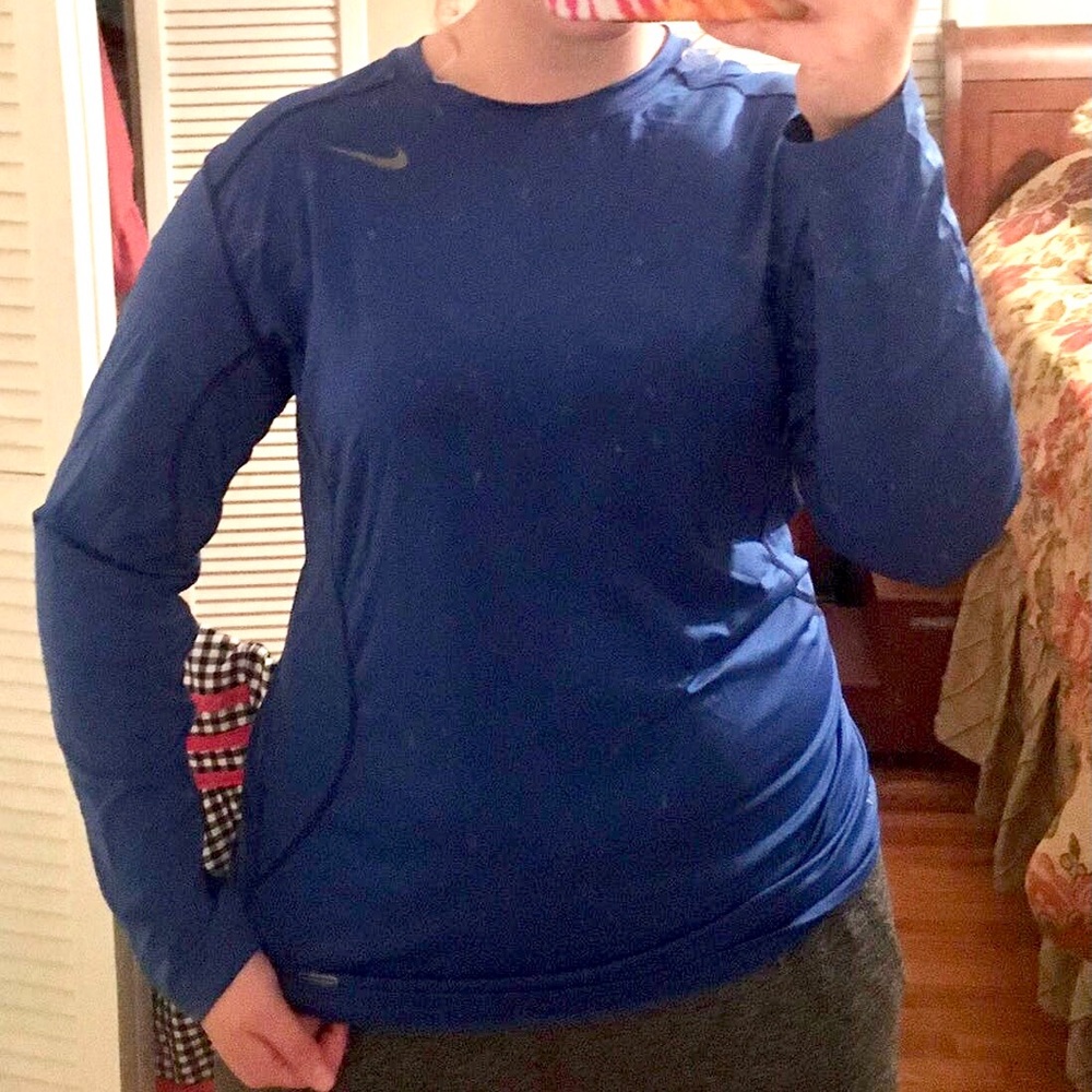 nike pro combat long sleeve shirt